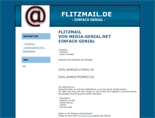 Tablet Screenshot of flitzmail.de